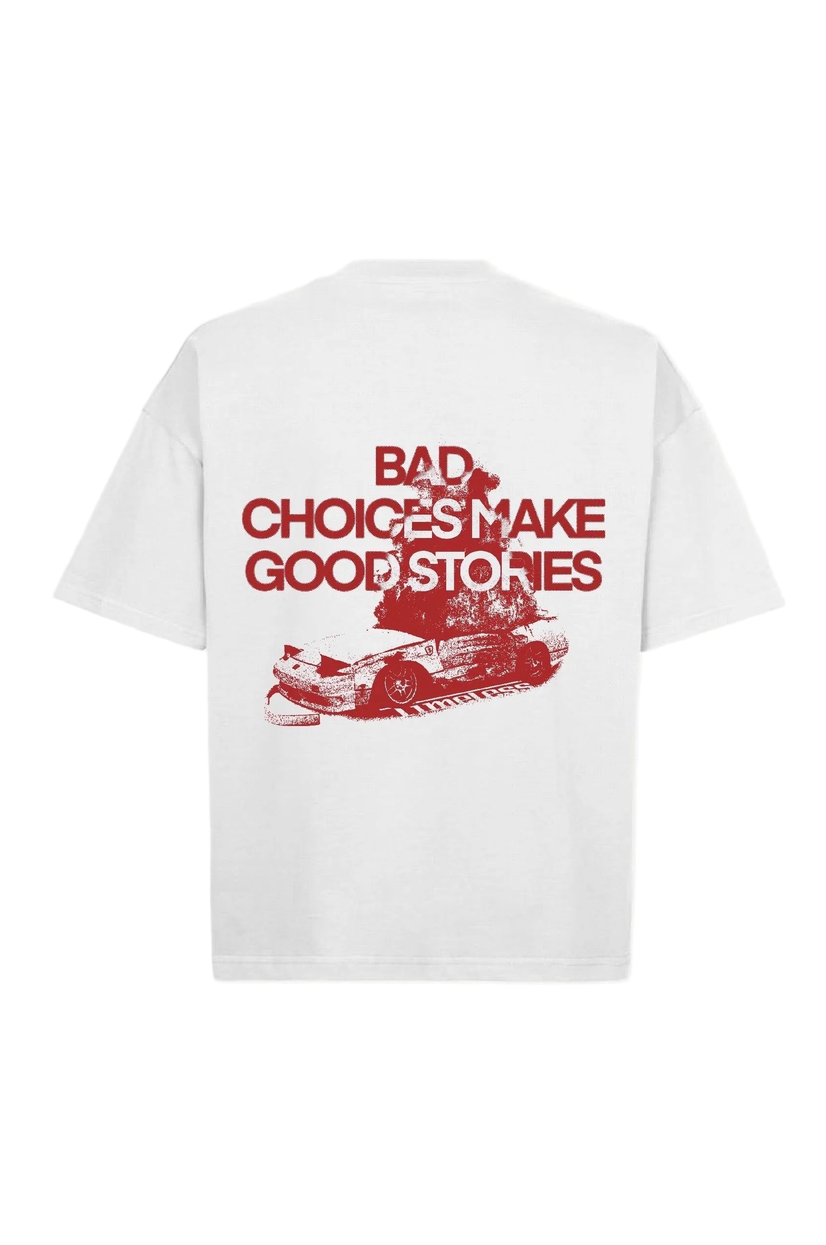1CRASH WHITE T-SHIRT