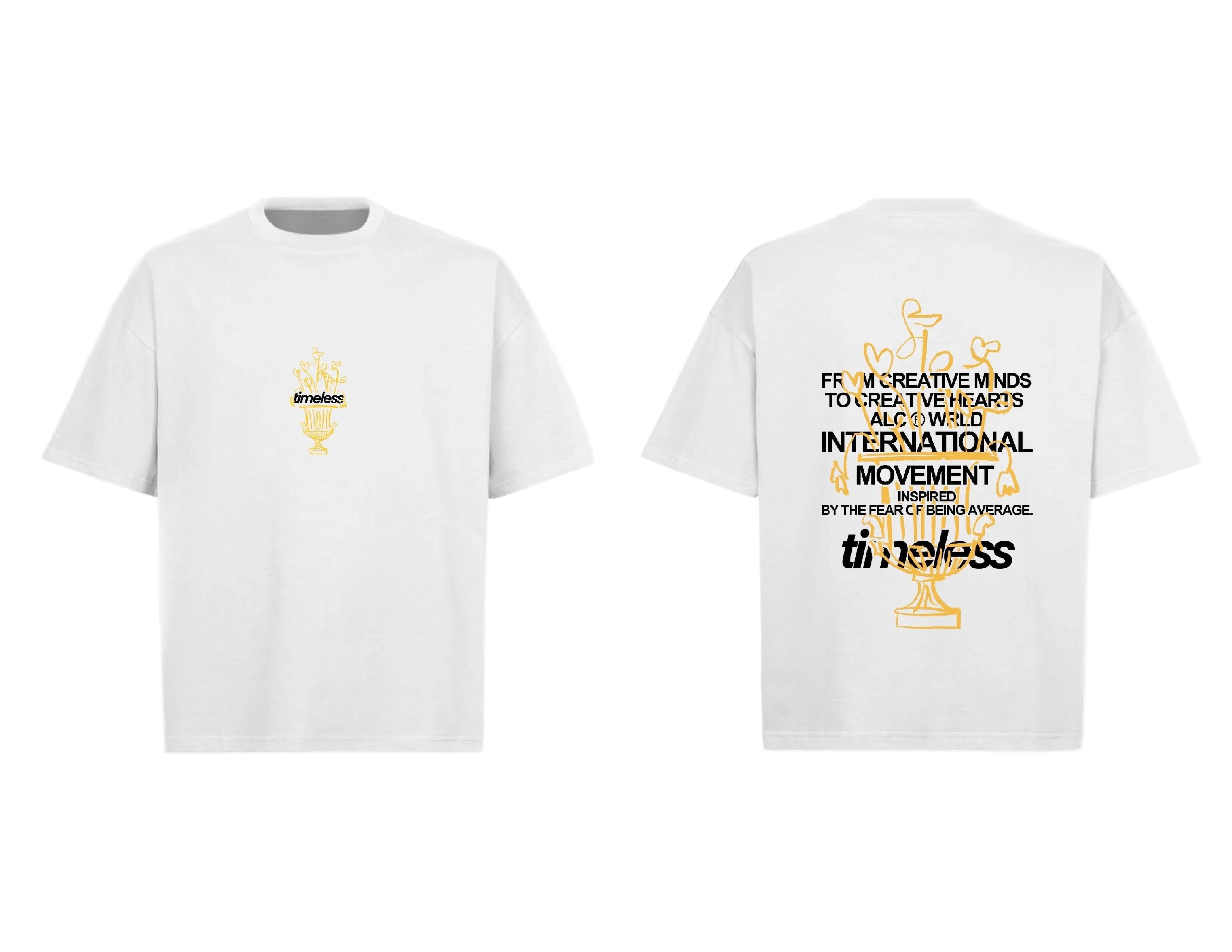 1VASE WHITE T-SHIRT